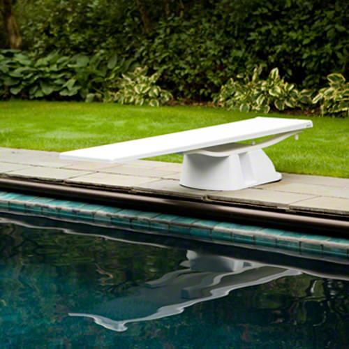 S.R. Smith Salt Pool Jump System 8' Board Spring Assembly - Taupe