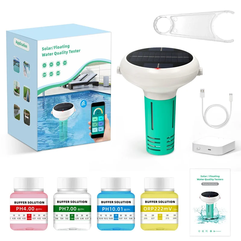 7 in 1 Solar Pool Chlorine Meter