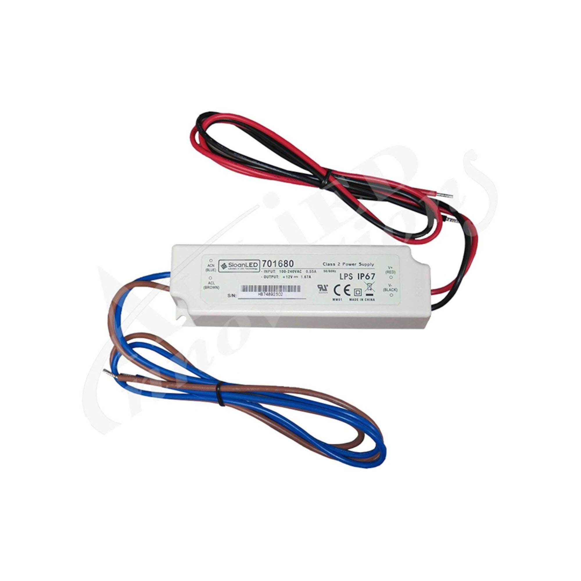 Sloan Power Supply 701680