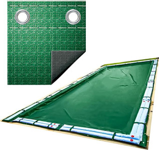 Swimline Superguard Inground Green 25'x45' Rectangular Winter Cover With 5' Overlap, CO123050R