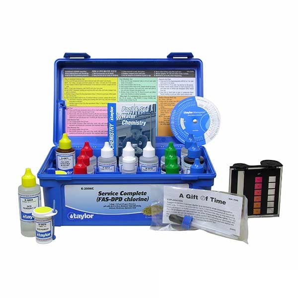 2OZ Complete FAS-DPD CL Professional Test Kit Taylor Technologies K-2006C
