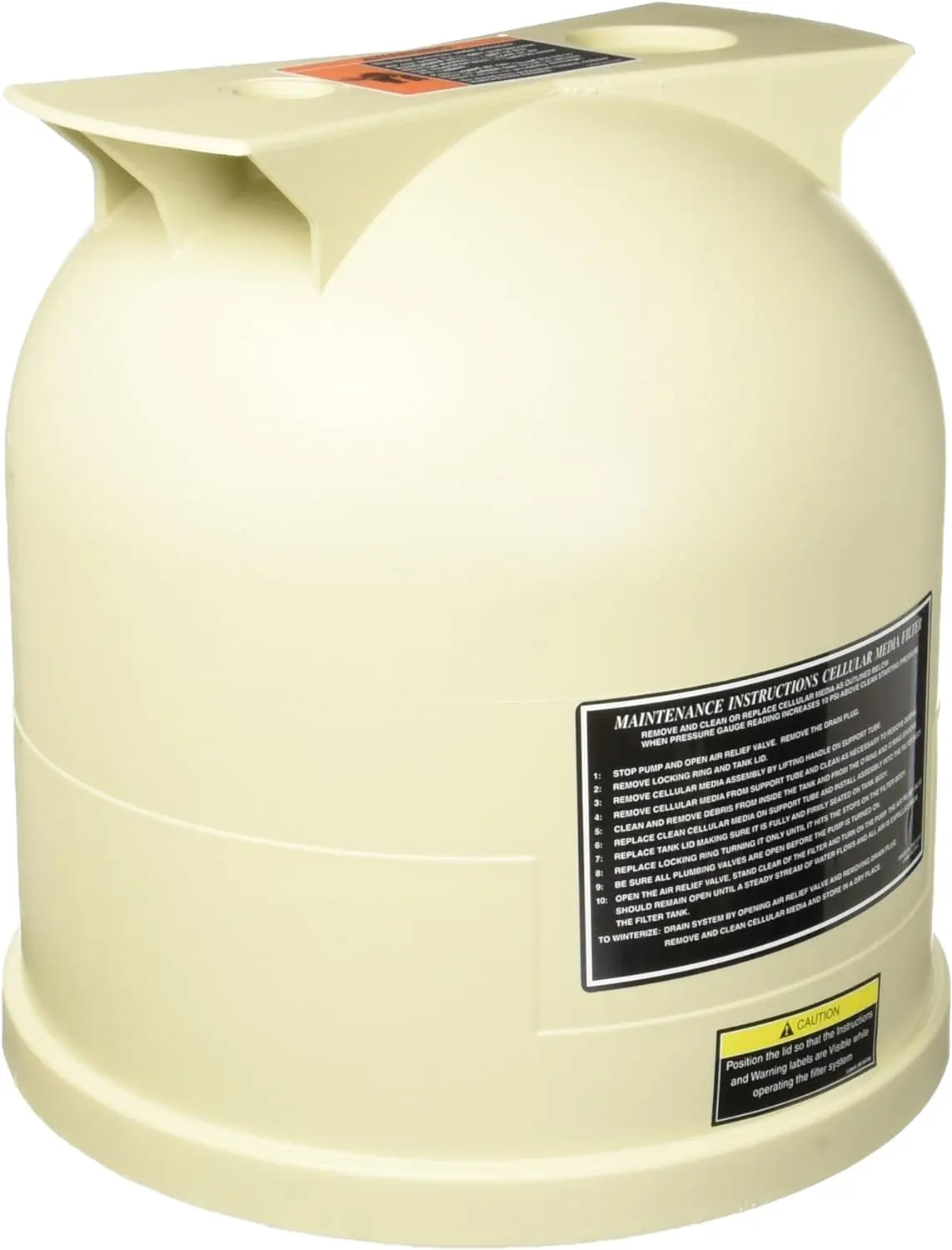 Pentair | 178561 | Almond Lid Assembly – 12" Replacement for Pool & Spa Filters