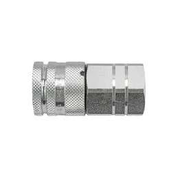 Stucchi Connect Under Pressure Coupling, 1/2 NPTF Thread, 1/2 NPTF Flat Face (237425) – Hoses, Fittings & Clamps Quick Coupler
