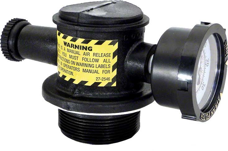 Manual Air Relief Valve - Black