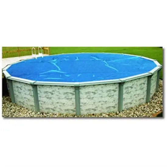 8-mil Above Ground Blue Solar Blanket -16' x 32' Oval