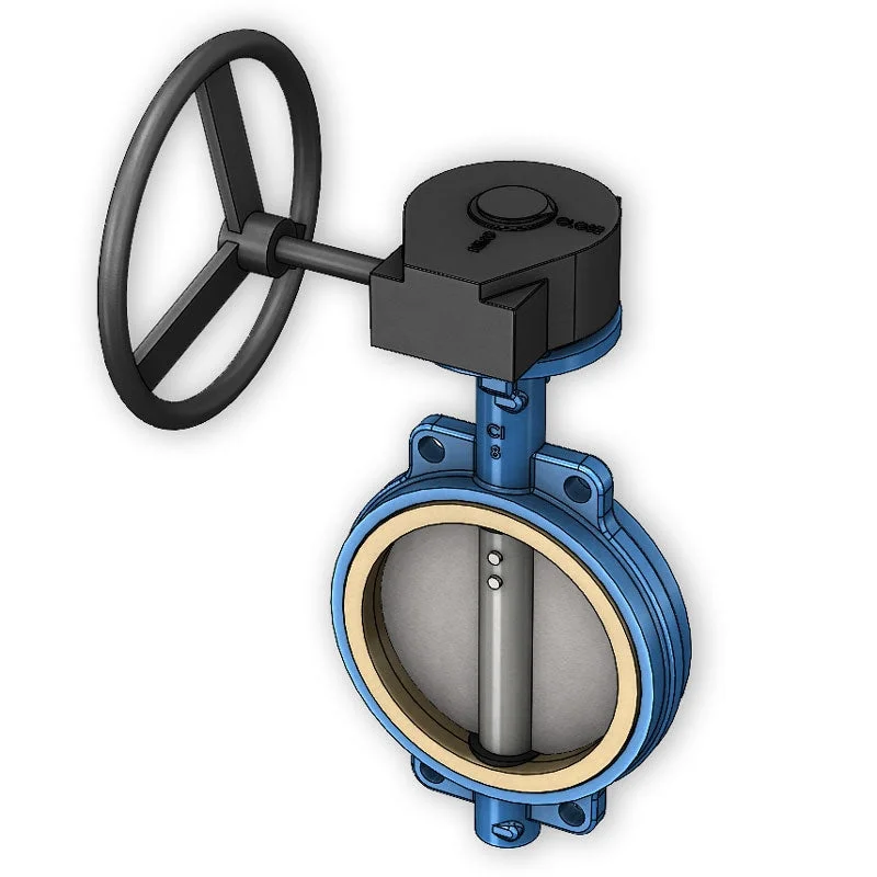 8" Titan Gear Operated Butterfly Valve - Wafer Style (BF75ISE0800)