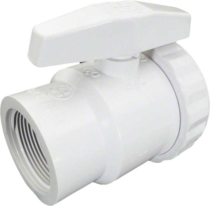 Trimline 2-Way ABS Ball Valve - 1-1/2 Inch FIP Threaded