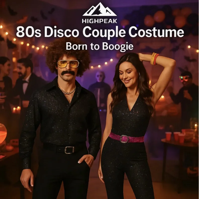 80s Disco Couple Costume Man Only