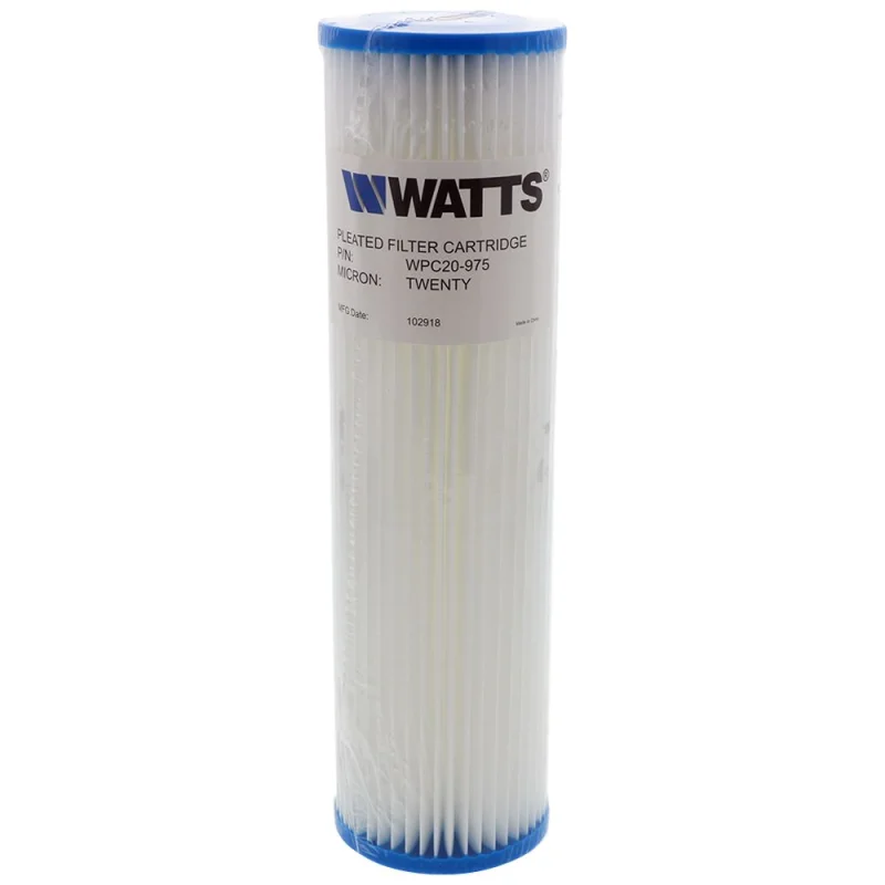 9-3/4" x 2-3/4" Flow-Max Pleated Poly - 20 mic