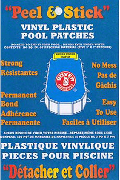 Peel and Stick Vinyl Pool Patches