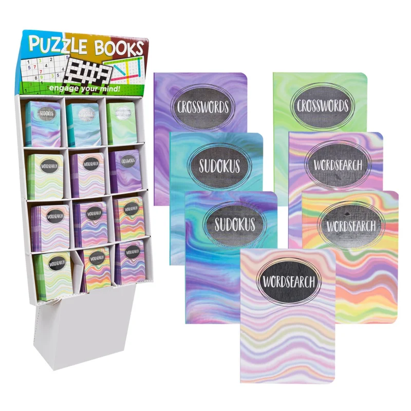 96 Page Puzzle Books