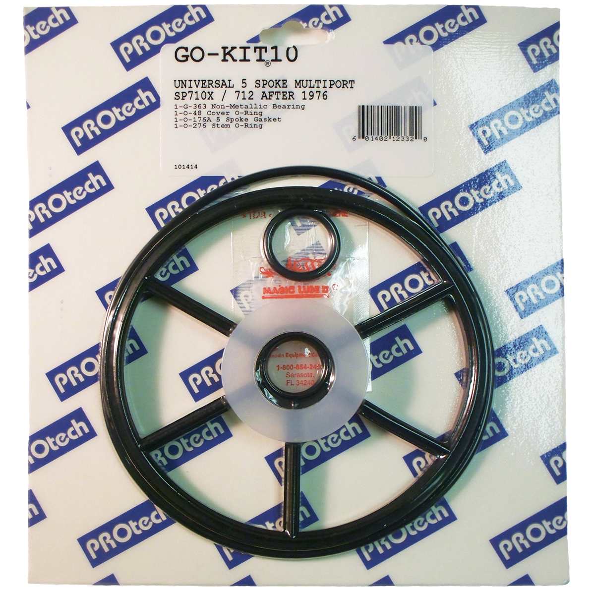 Aladdin Universal Multiport Valve Repair Kit, 5-Spoke | GO-KIT10