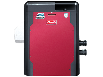 Raypak Model R404A Avia Pool & Spa Heater Propane 399 MBTUH 120/240V,018051