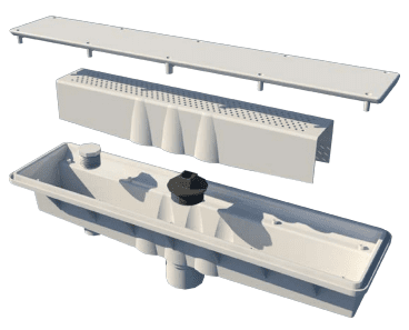 Pentair A&A Single Suction AVSC Drain Vinyl w/ Hydrostatic (White) - 284071
