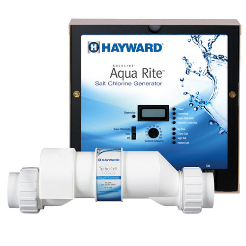 Hayward AquaRite Salt Chlorinators for 40,000 Gallons - W3AQR15CUL