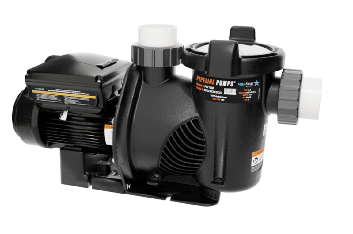 AquaStar Variable Speed Smart Pipeline Pool Pump 1.5HP