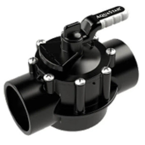 AquaStar 1.5" Socket x 2" Spigot FlowStar 2-Way Valve, AV2W15C