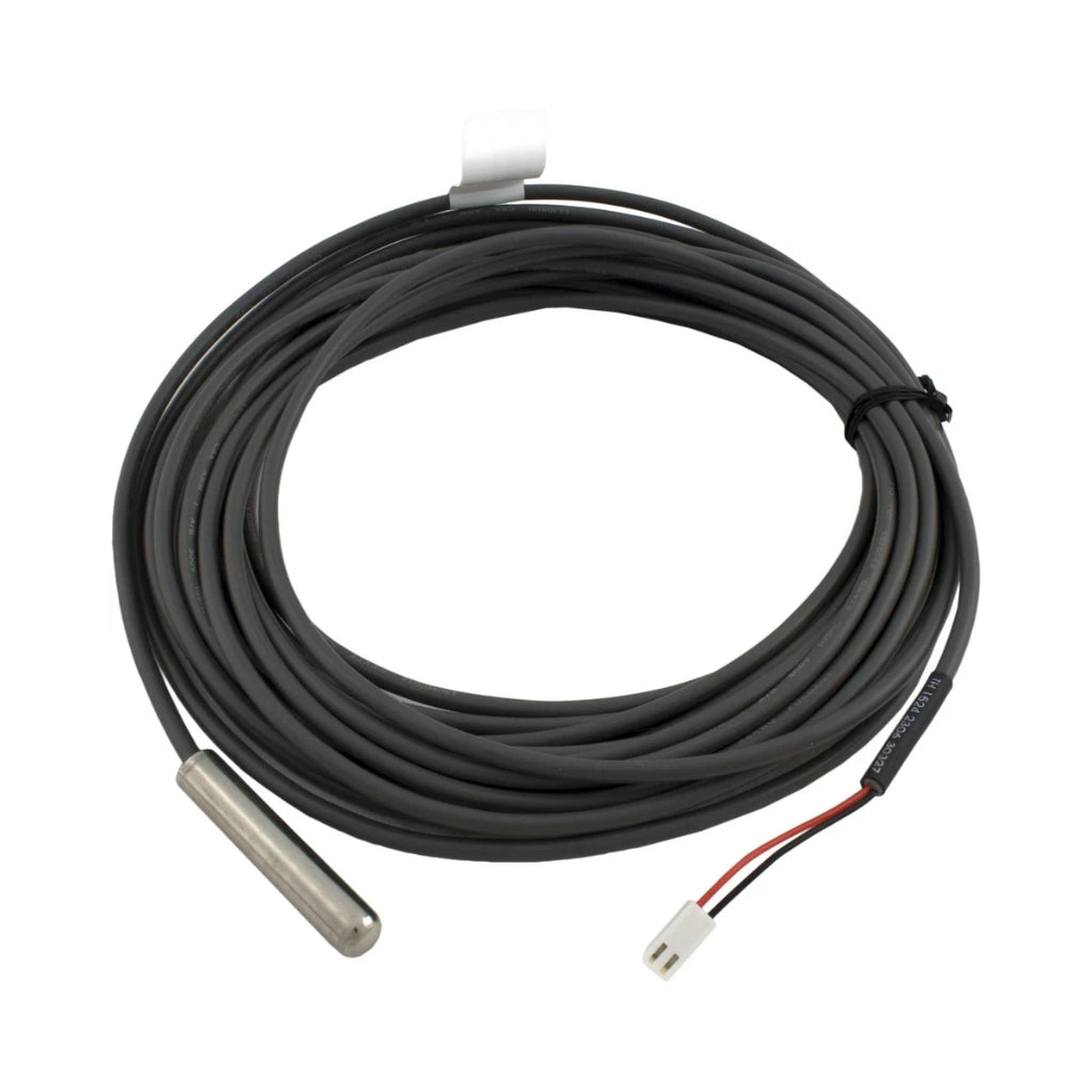 Balboa Water Group Temperature Sensor, 3/8" Diameter, 2-Pin, 25' Cable | 30923