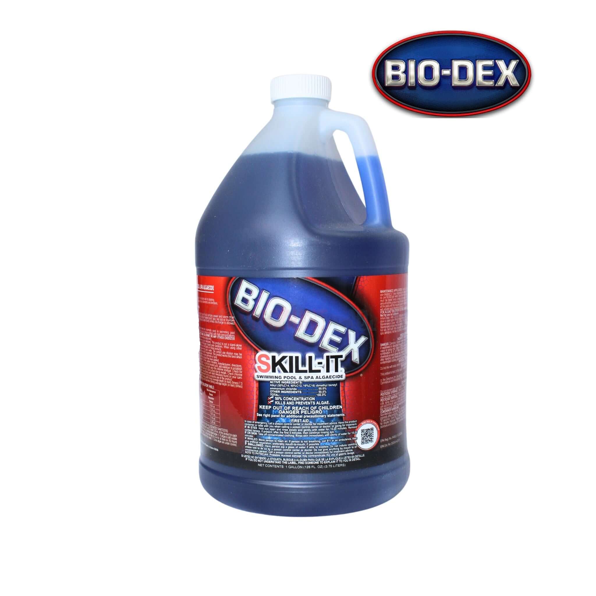 Bio-Dex Skill-It Fast Acting Pool Algaecide – 1 Gallon | SK04Bio-Dex Skill-It Fast Acting Pool Algaecide – 1 Gallon | SK04