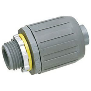 Graybar Conduit Connector, 1/2", Non-Metallic | 22004725