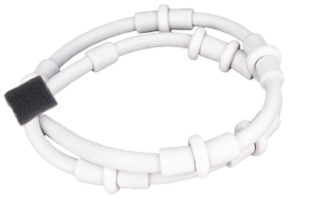 Custom Molded Products Sweep Hose with End Scrub, 4', White, for Pool Cleaners | 25563-005-000