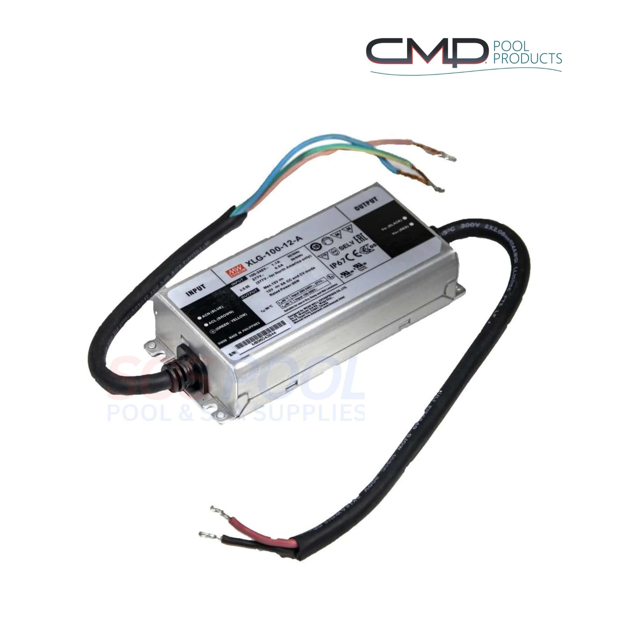 CMP Waterfall Control Power Supply For Brilliant Wonders | 12V | 100W | 25650-110-200