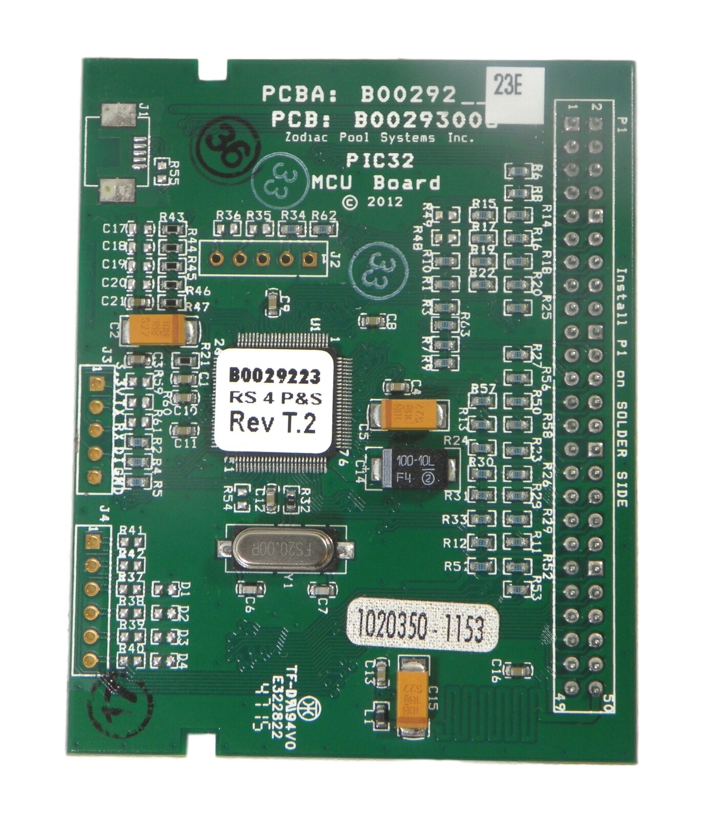 Jandy AquaLink RS 2/14 Dual Equipment CPU PCBA Board Only - R0466819