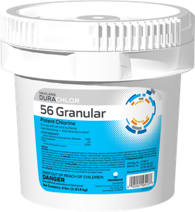 Durachlor 56 Fast-Dissolving Granular Stabilized Chlorine, 4 Lb