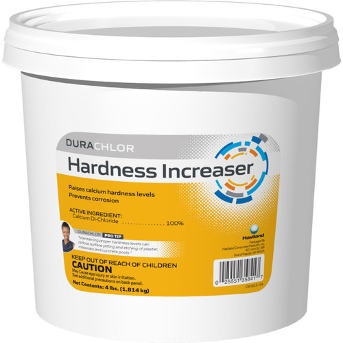 Durachlor Hardness Increaser – 4 lb | Calcium Hardness Booster for Pool Water Balance