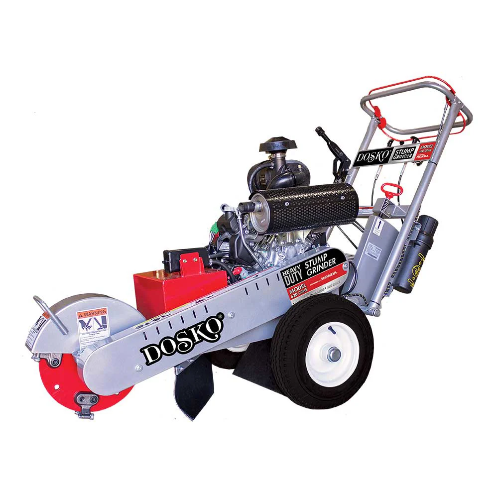 Dosko Stump Grinder w/ 20 HP Walk-Behind Honda Engine