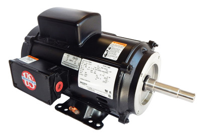 U.S. Motors 5 HP 3550 RPM 1-Phase230VPump Motor, EEQ500
