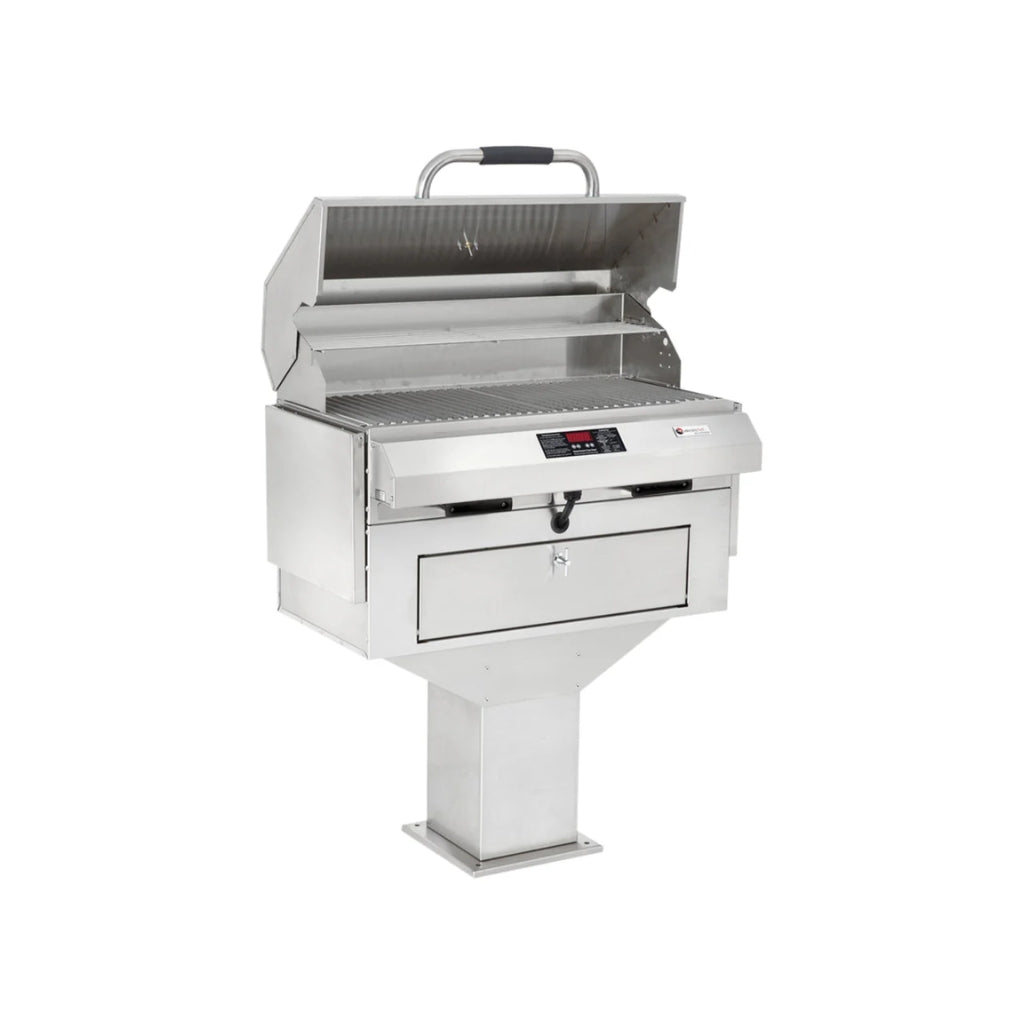 Electri-Chef Ruby Pedestal-Base Electric Grill, 32", 5,280W | 4400-EC-448-PB-S-32