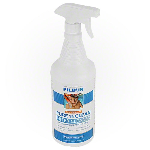 Filbur Pure 'N Clean Filter Cleaner - 32 Ounce Bottle