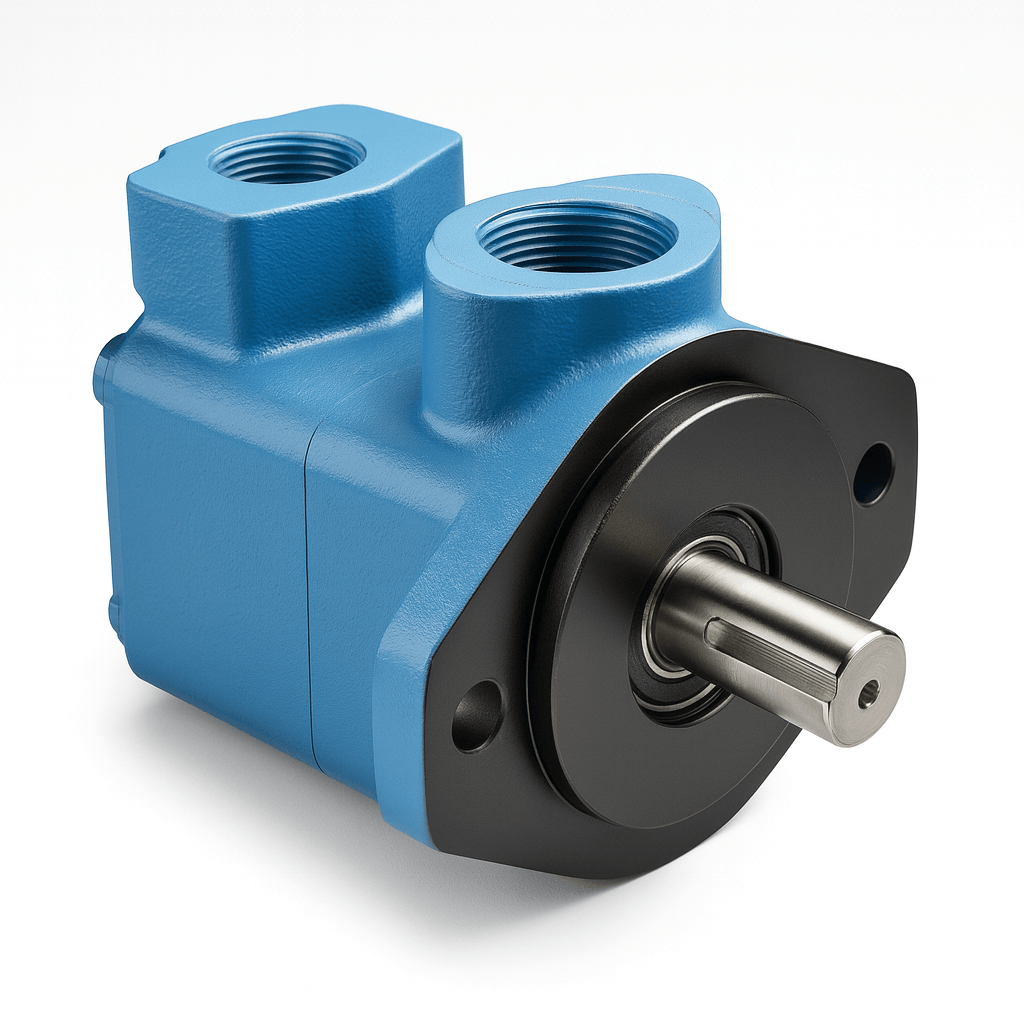 Fluidyne V10 V10F1P7P38C7H20R Valve | Vickers V10 Replacement 2.3 GPM | 2000 PSI | SAE ‘A’ 2-Bolt | 3/4″ Keyed Shaft