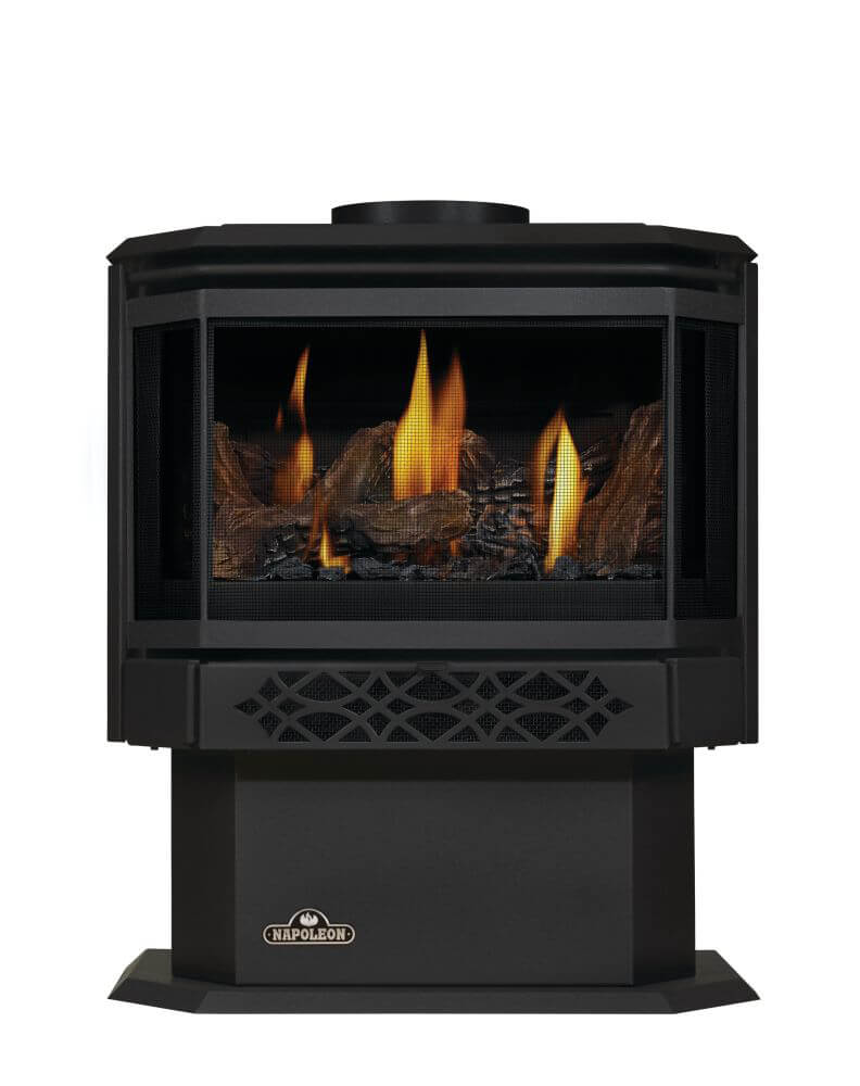 Napoleon Haliburton Gas Stove, Direct Vent, Millivolt Ignition, Natural Gas | GDS28-1NSB