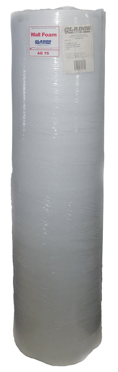 Gladon Pool Wall Foam, 1/8" x 48" x 75', 1.7 lb | AG75