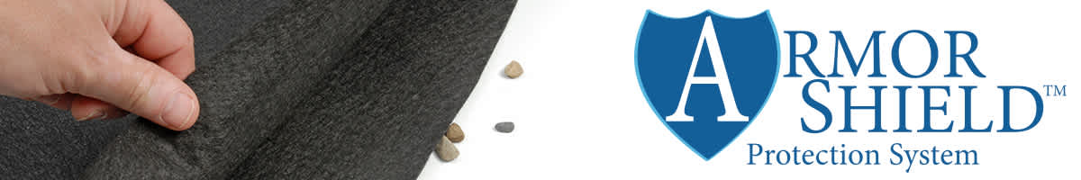 GLI Armor Shield Floor Pad, Oval, 18' x 33' | 70-1833OV-BLK-160