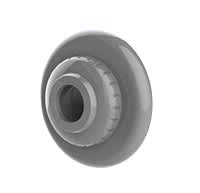 GLI Return Eyeball Fitting, Dark Gray | 99-15-BR-05-DKG