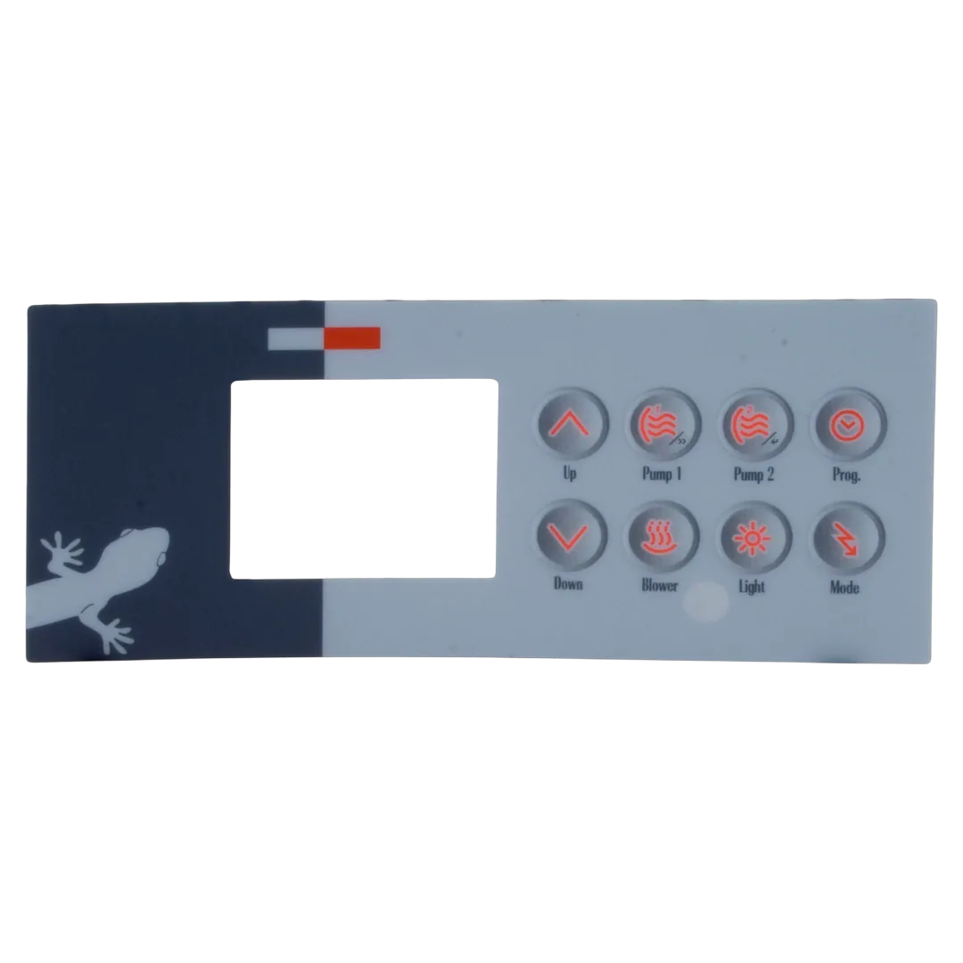 Gecko 9916-100094 8 Keys Overlay