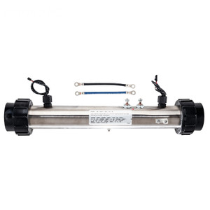 Balboa 15" Universal 5.5KW Dual Sensor Flow Thru Heater Assembly, 26-0071-DS-7S-K