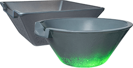 Hayward LED-Ready WaterBowl Square, Gray - WFBSQRGRY