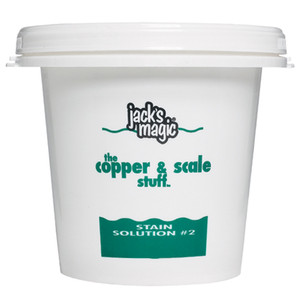 Jacks Magic 10 Lb. Pail Stain Solution #2 The Copper & Scale Stuff, JMCOPPER10