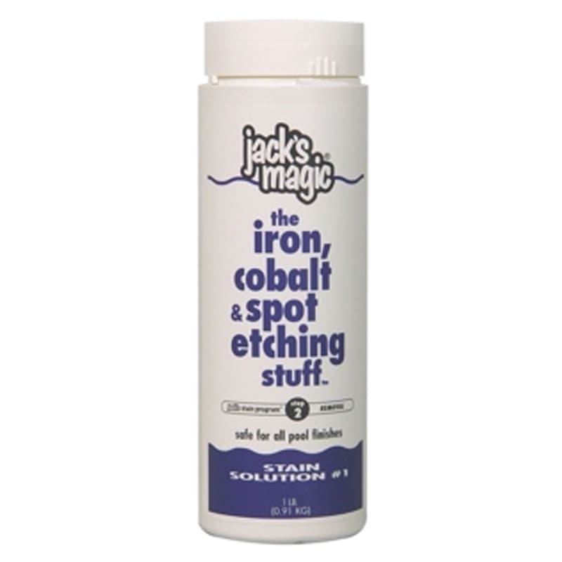 Jack's Magic 1 lb Bottle Stain Solution The Iron, Cobalt, & Spot Etching Stuff