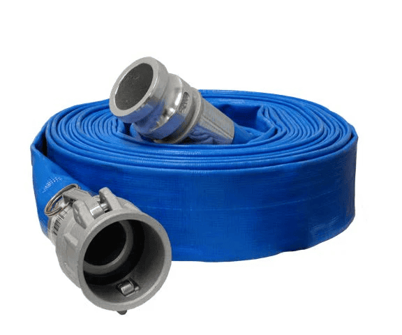 IRP 1.5" x 50' Blue PVC Layflat Hose