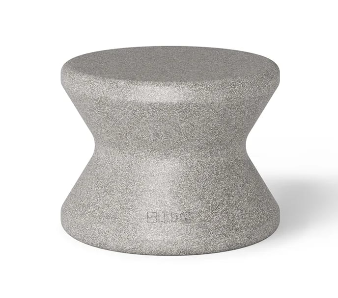 Ledge Lounger 14" Sandstone Signature Standard Side Table Without Umbrella Hole