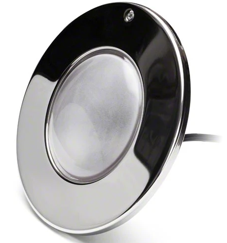 PureWhite LED Pool Light 500 Watts Equivalent 100 Foot Cord 12 Volts - LPL-F3W-12-100-P