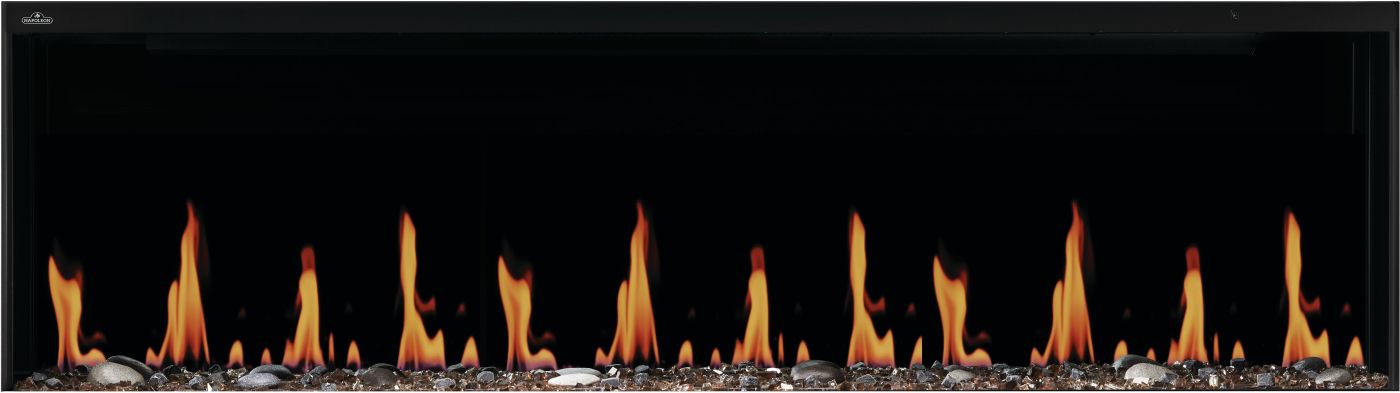 Napoleon Luminex LCD Electric Linear Built-in Fireplace, 65 | NEFL65LCD-3SV