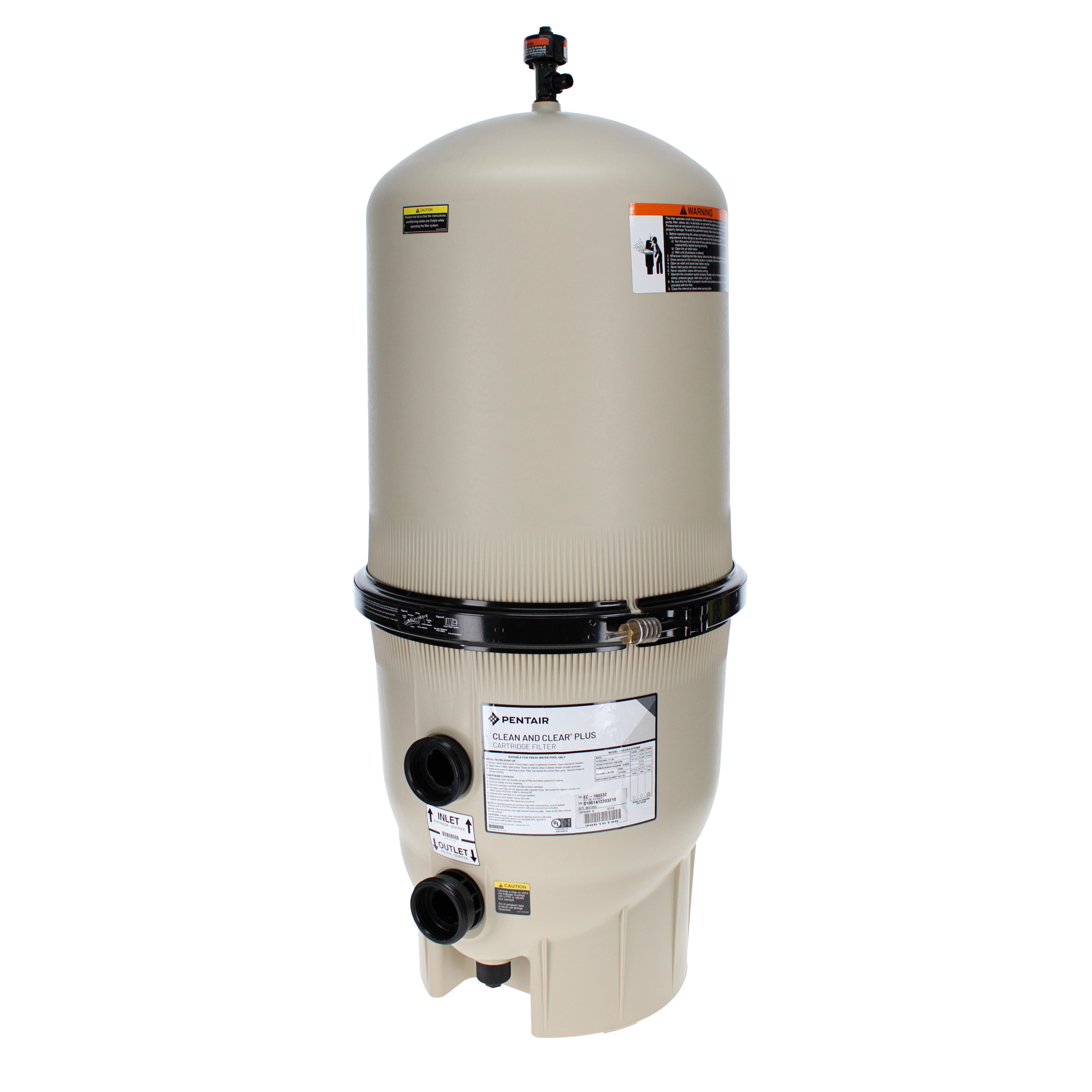 Pentair Clean & Clear Plus 520 sq ft Cartridge Filter | EC-160332