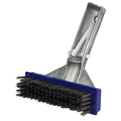 Poolmaster Algae Brush, Stainless Steel Bristles, Aluminum Back, 5" | 20178
