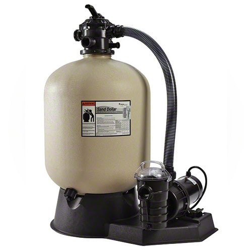 Pentair 1 HP Pump and 16" Sand Dollar Filter System Complete